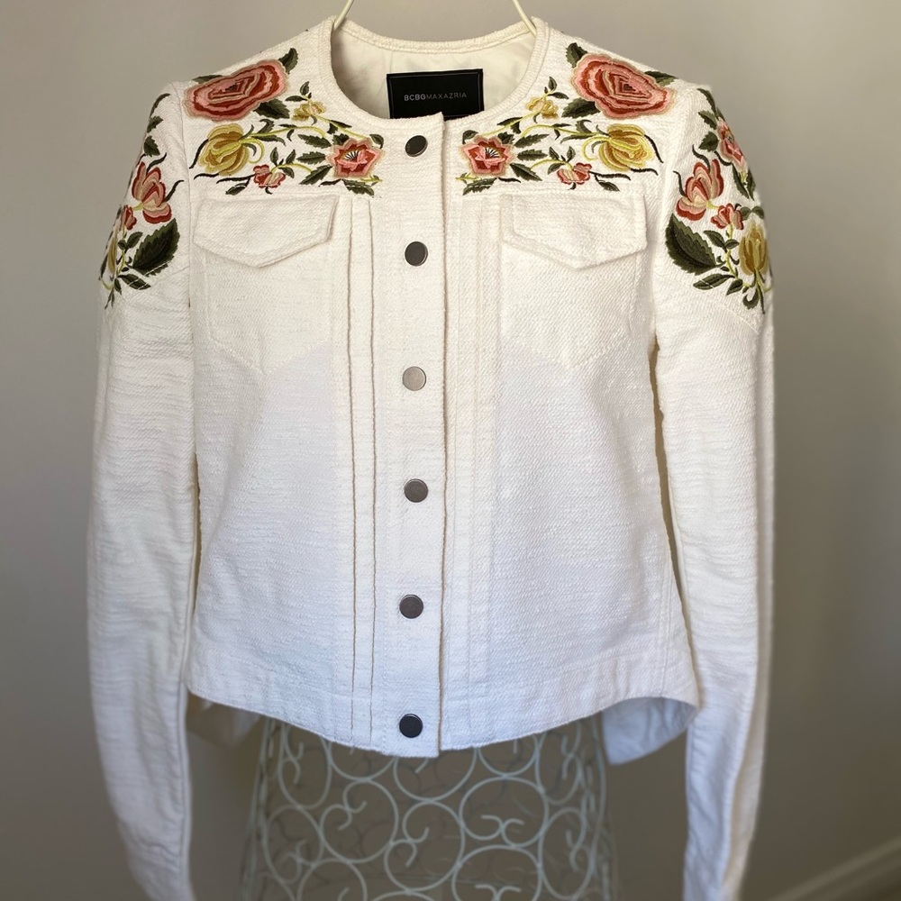 BCBG MAX Azria - Embroidered Jacket